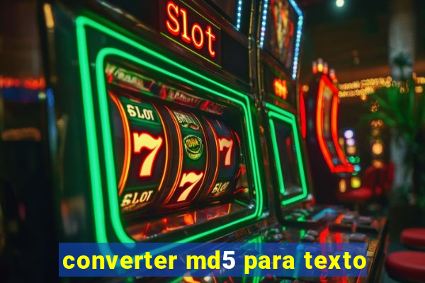converter md5 para texto